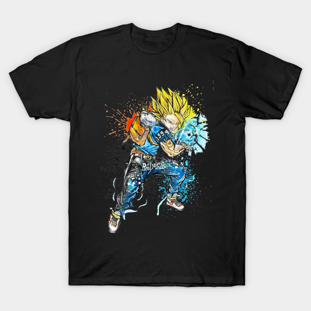 Goku ssj T-Shirt by dragonballita_shop